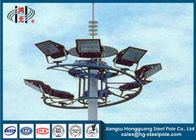 Zatwierdzone CE Stożkowe 500W Square Road Light Pole EN 40 / BS 5649