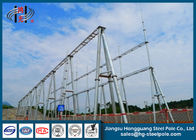 Konstrukcje stalowe ze stali cynkowanej ogniowo o mocy 110 kV dla stacji elektroenergetycznych / stacji przełączania