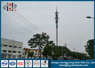 Q235 Stalowy stożkowy słup antenowy do nadawania, wieża transmisyjna