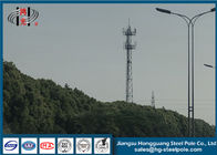 Q235 Przemysłowe wieże telekomunikacyjne Ośmiokątny słup antenowy do nadawania