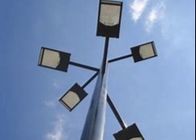 35-metrowe, wielokątne, ocynkowane połączenie słupów latarni ulicznych dla boiska sportowego