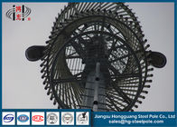 HDG Teleskopowe Wieże Telekomunikacyjne, Wieża Komórkowa Monopole Ze Światłami