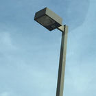 Słup energooszczędny z panelem słonecznym malowany proszkowo na oświetlenie uliczne