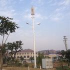 Stalowe stożkowe samonośne wieże telekomunikacyjne ze wspinaczkowymi drabinami