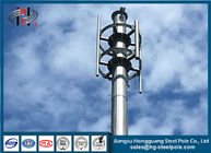 Elektryczne wieże telekomunikacyjne, cynkowane ogniowo monopole wieża z oświetleniem