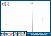 ISO 9001 Polygonal Q235 Led High Mast Pole z oświetleniem LED, Long Life